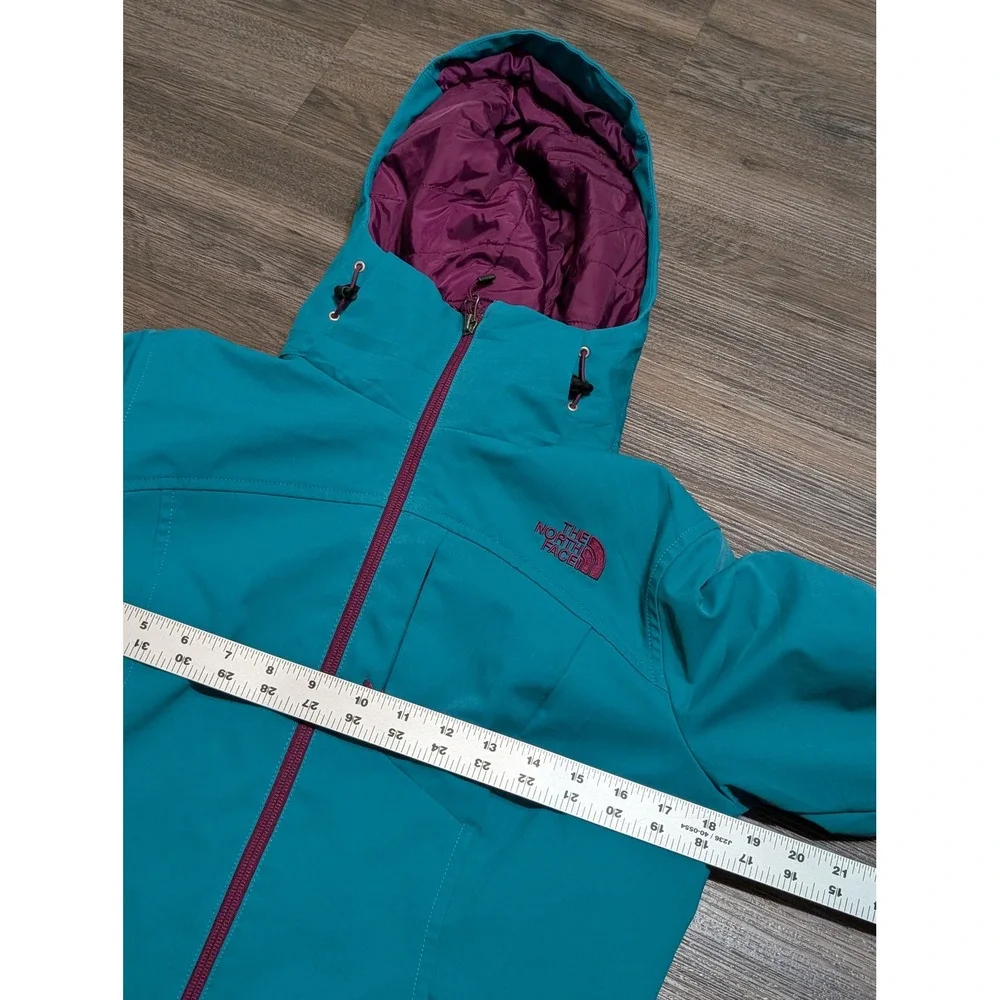 The North Face Womens Apex Elevation Primaloft Softshell Jacket Teal Blue Small